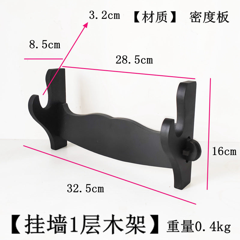 Solid wall-mounted Sword - Katana Holder