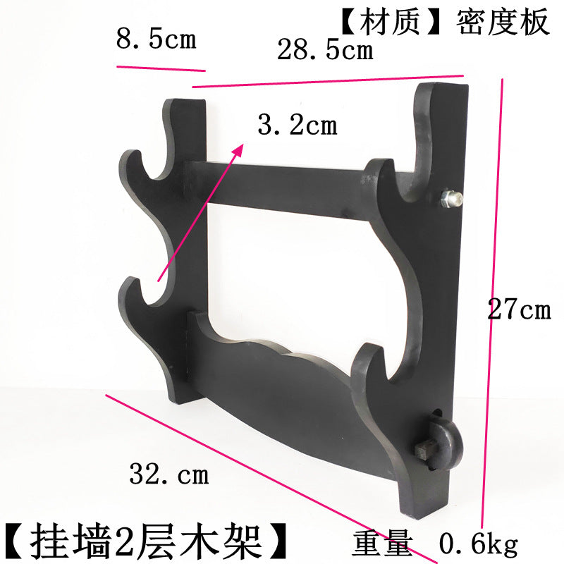 Solid wall-mounted Sword - Katana Holder