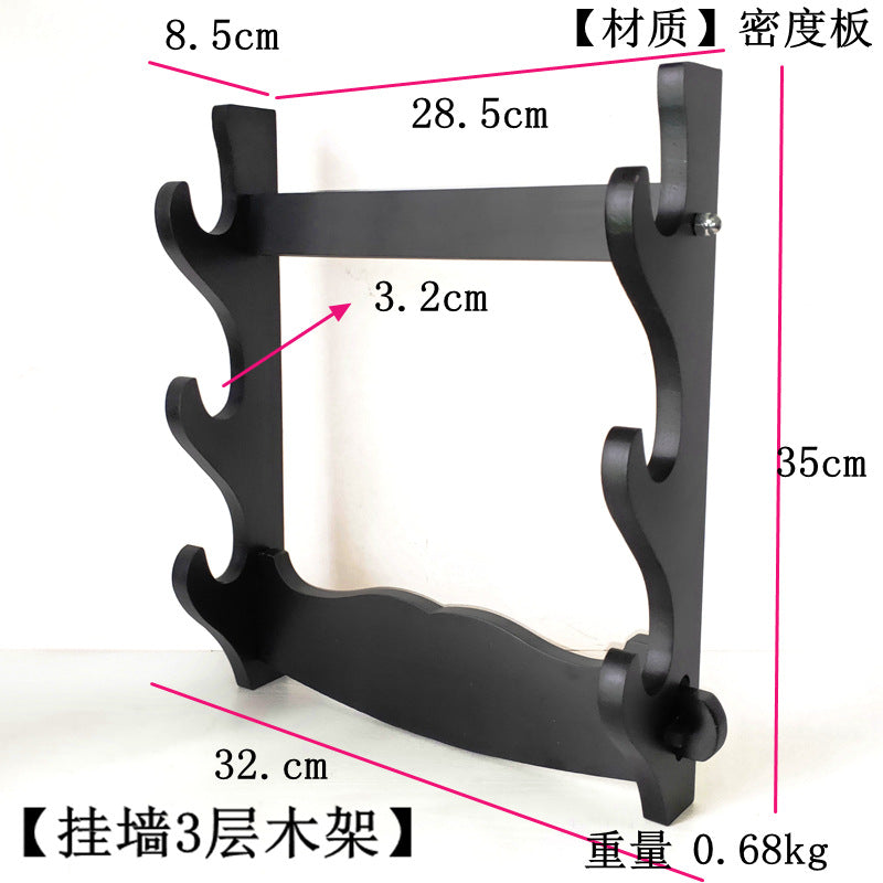 Solid wall-mounted Sword - Katana Holder