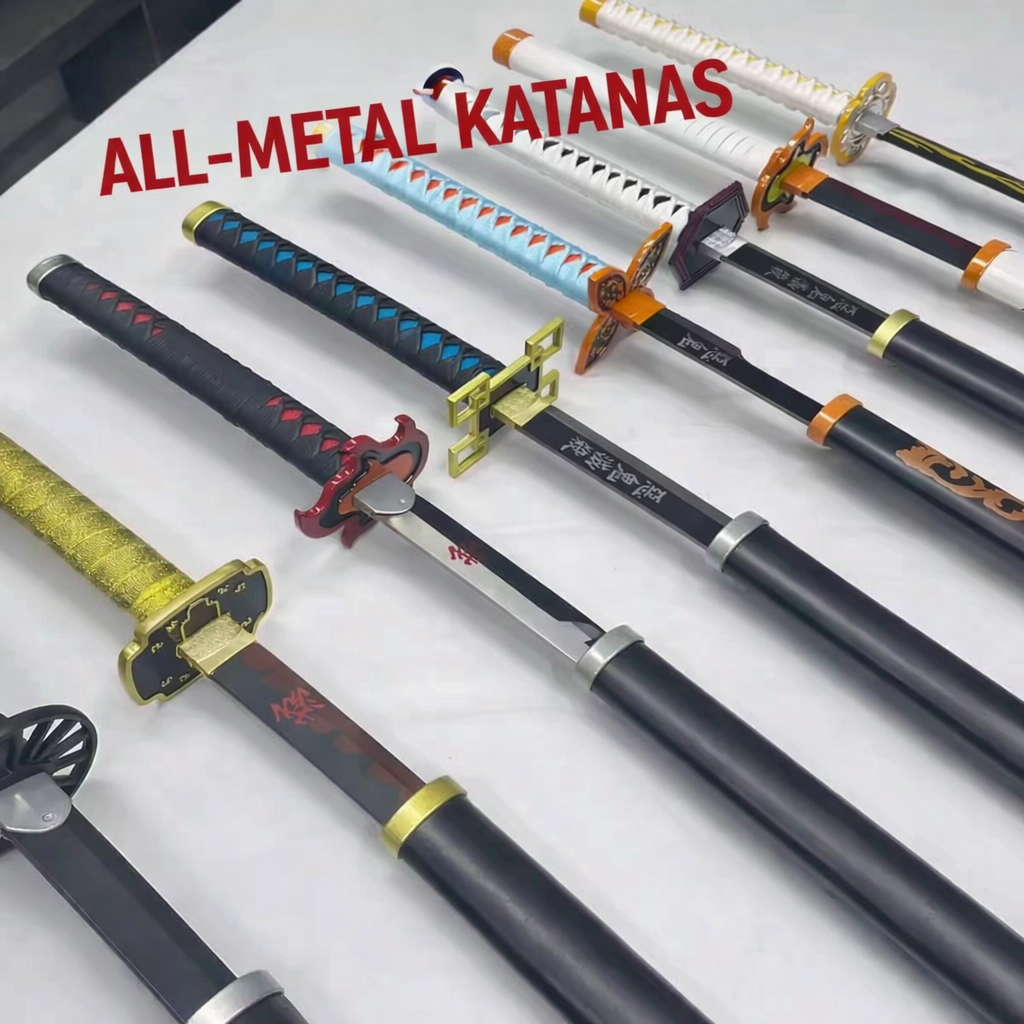 Giyu Tomioka Black Nichirin - Katana