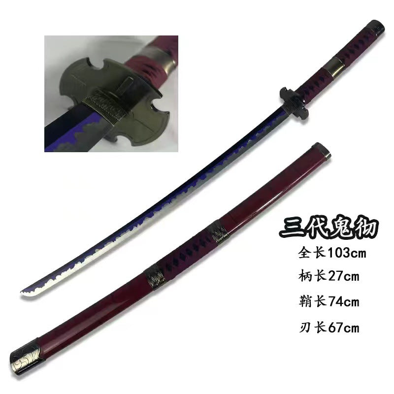 Roronoa Zoro Sandai Kitetsu Katana - theatrical versions